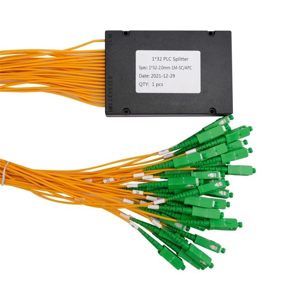 Router placed in fiber optic cable access cabinet